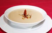 sopa castanhas com cogumelos e presunto Justa Nobre
