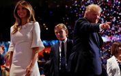 donald trump, melania trump, barron trump