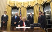 Donald  Trump sala oval
