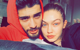 Zayn Malik e Gigi Hadid: as selfies apaixonadas