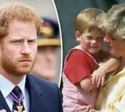 Príncipe Harry revela que sofreu 20 anos em silêncio com a morte da mãe, a princesa Diana de Gales 
