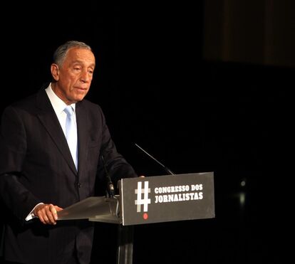 Marcelo pede a jornalistas que sejam 'anti-poder'