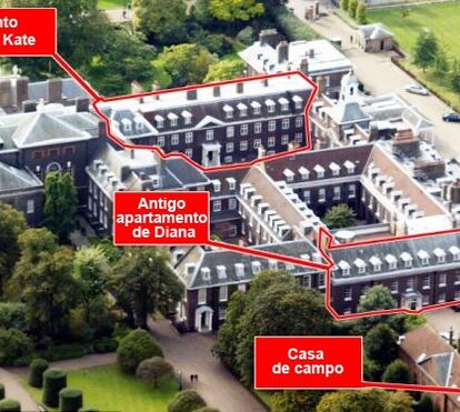Enfim a sós em Windsor! Saiba quem são os vizinhos que Meghan Markle e Harry deixaram para trás no Palácio de Kensington