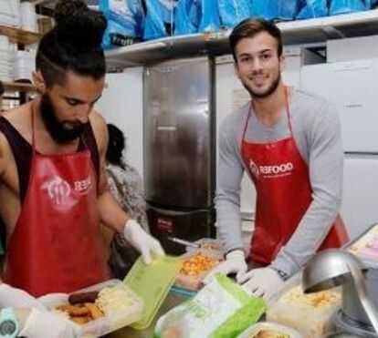 Presidente Marcelo e David Carreira juntos contra a fome
