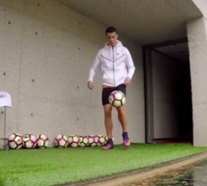 Cristiano Ronaldo mostra dotes de caçador
