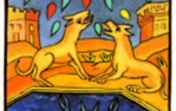 tarot, Carta XVIII A LUA