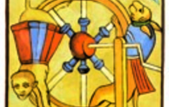 Tarot, Carta X A RODA DA FORTUNA