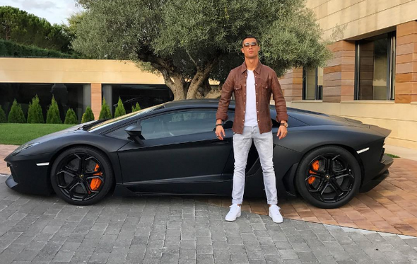 Cristiano Ronaldo e Lamborghini