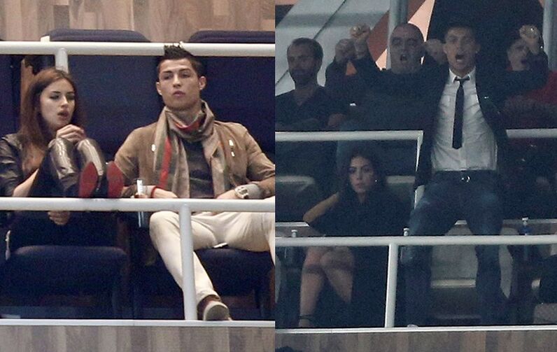 irina shayk, georgina rodríguez, cristiano ronaldo