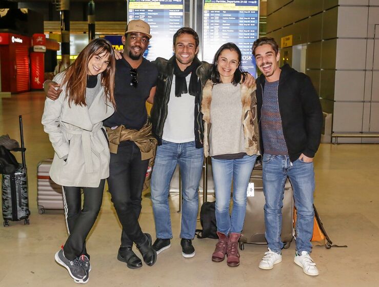 Sara Matos, Sílvio Nascimento, José Fidalgo, Ana Padrão e José Mata, amor maior