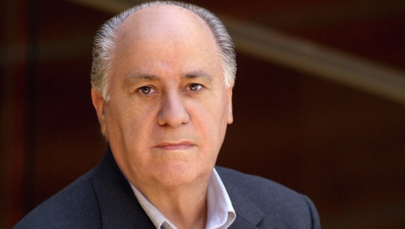 Amancio Ortega, Espanhol. Fundador do grupo Inditex. A sua fortuna está avaliada em 67 mil milhões de euros