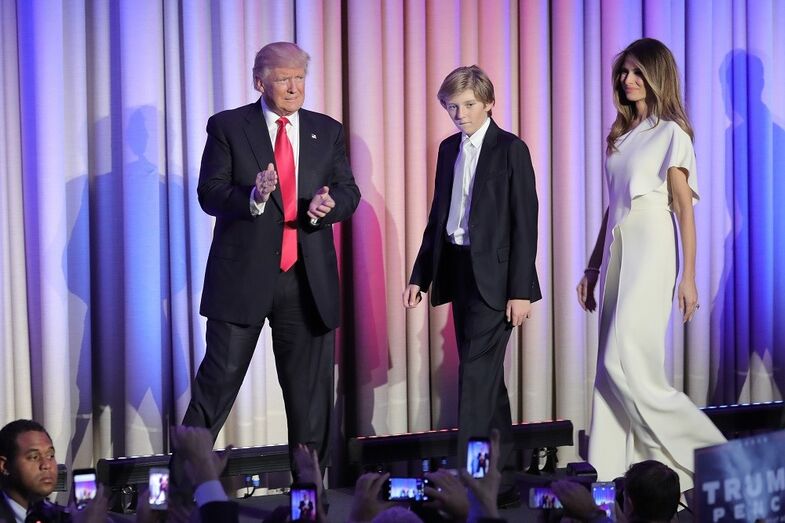 Donald e Melania Trump