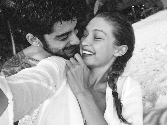 zayn malik, gigi hadid