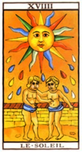 tarot, Carta XIX O SOL