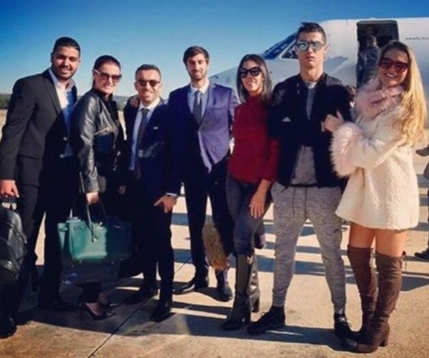 cristiano ronaldo, georgina rodriguez, katia aveiro, ricardo regufe