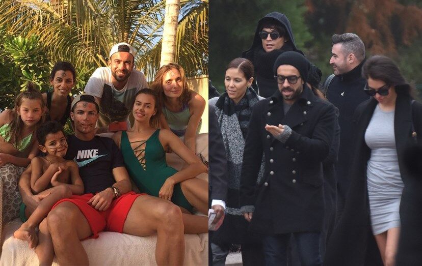 irina shayk, georgina rodríguez, cristiano ronaldo