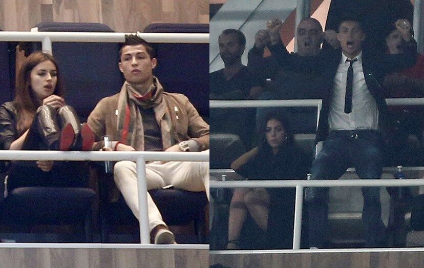 irina shayk, georgina rodríguez, cristiano ronaldo