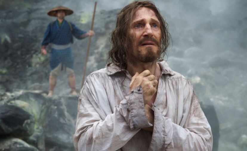 Liam Neeson em 'Silêncio'