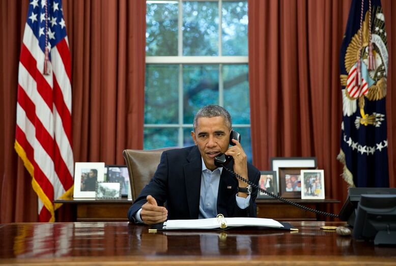 Barack Obama Sala oval
