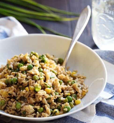 arroz vegetariano