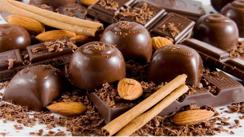 doces bombons chocolate