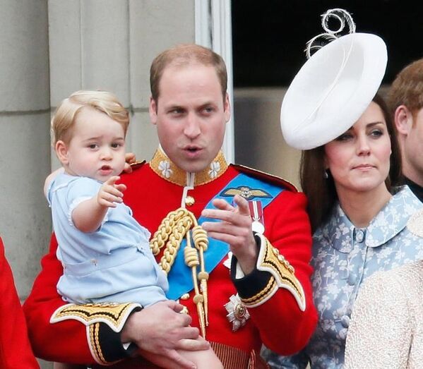 Duques de Cambridge e George
