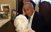 Marcelo visita idosa