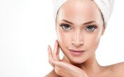 mulher toalha beleza cremes mascaras caseiras