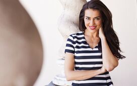 Catarina apoia enteada em campo de refugiados