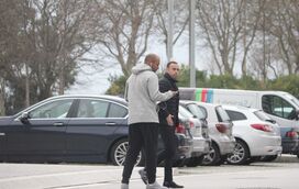 Nuno Espírito Santo descontraído antes do confronto com o Sporting