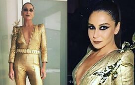 Maria João Bastos divina em festa de luxo no Brasil