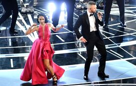 Portuguesa brilha na abertura dos Óscares ao lado de Timberlake