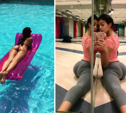 Georgina provoca Ronaldo com foto erótica