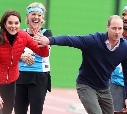 Quem chega primeiro à meta Kate ou William?