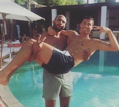 Relembre a relação de Cristiano Ronaldo com Badr Hari