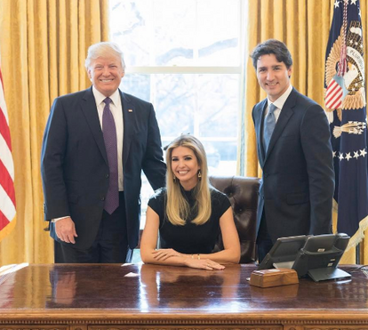 Ivanka: ela é que é a presidente dos EUA