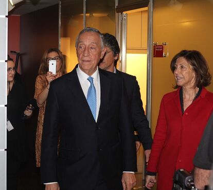 Regresso emocionado de Marcelo à TVI