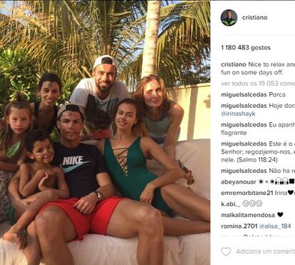 Cristiano Ronaldo nunca esqueceu Irina Shayk 