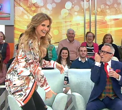 Cristina Ferreira pergunta a Goucha: 'Tu nunca te lavaste por baixo?'