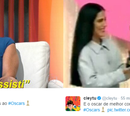 Óscares: As brincadeiras das redes sociais