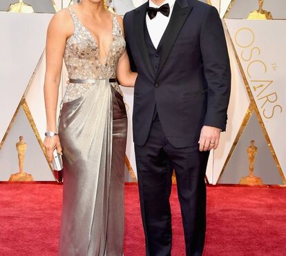 Matt Damon com a mulher, Luciana Barroso