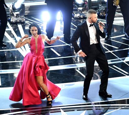 Portuguesa brilha na abertura dos Óscares ao lado de Timberlake