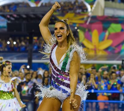 Primeira noite de Carnaval na Sapucaí