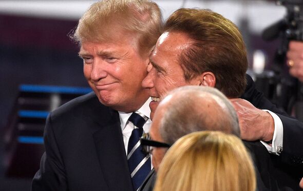 Arnold Schwarzenegger e Donald Trump