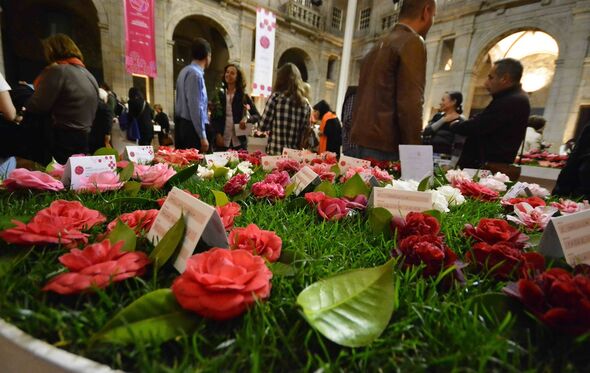 camélias, exposição