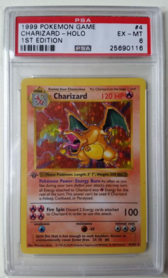 carta pokemon leilão