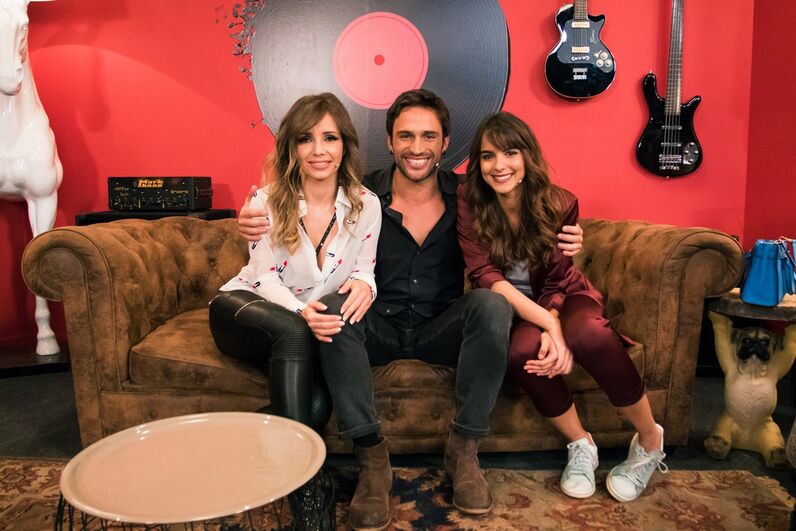 Luciana Abreu, José Fidalgo, Sara Matos