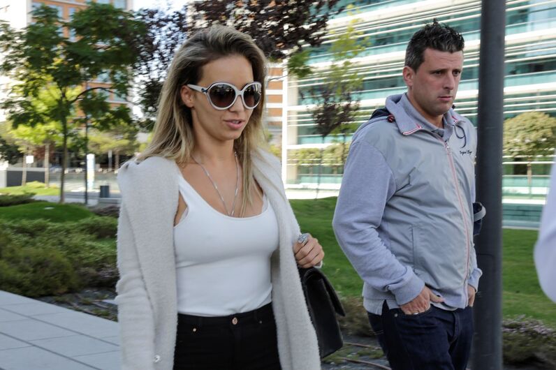 Luciana Abreu, tribunal, pai 