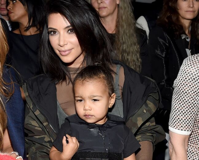 kim kardashian, north west
