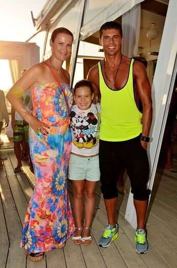 Elma Aveiro, marido Edgar Caires